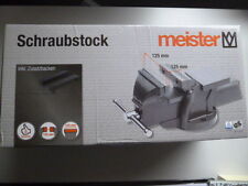 Meister schraubstock 125 gebraucht kaufen  Bad Salzuflen