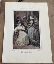 Lithographie repro révolution d'occasion  Saint-Just-en-Chaussée