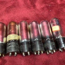 Lote 6 ~ QUATRO RCA Cunningham, C299 Radiotron UV 199 tubo de vácuo - bons tubos de rádio comprar usado  Enviando para Brazil