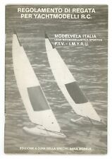 Modellismo regolamento regata usato  Milano