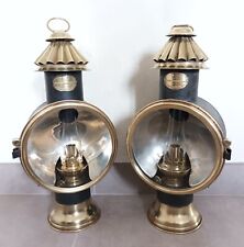 Paire lanternes lampes d'occasion  Pontarlier