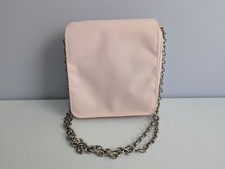 Używany, DKNY Różowy nylon Na ramię Torebka na ramię Torebka z uchwytami na łańcuszek Paski na sprzedaż  Wysyłka do Poland