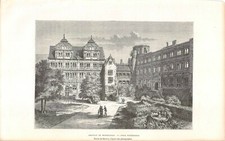 Gravure presse château d'occasion  France