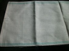 Usado, Toalha vintage material tecido listrado verde 15 polegadas por 4 jardas MT190 comprar usado  Enviando para Brazil