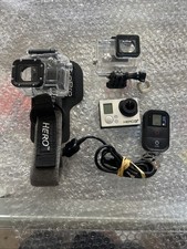 GoPro HERO3+ Plus Silver Edition com estojo de bateria e controle remoto original comprar usado  Enviando para Brazil