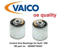 Bucha de braços de controle traseiros internos inferiores dianteiros para Audi VW "OE" QUALIDADE VAICO 2 PEÇAS comprar usado  Enviando para Brazil