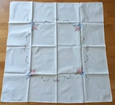 Tischdecke weiß bunten gebraucht kaufen  Düren