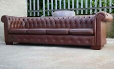 Chesterfield leather seater for sale  SHEFFIELD