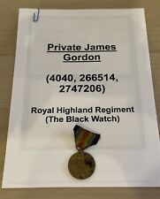 Ww1 medal private for sale  SALTCOATS