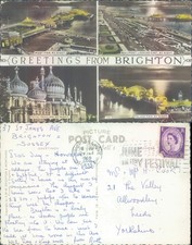Greetings brighton sussex for sale  ROSSENDALE