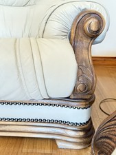 Italian leather suite for sale  NEWRY
