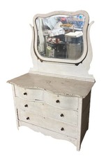 Antique mirrored white for sale  Tower City