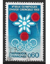 Timbre oblitéré 1520 d'occasion  France
