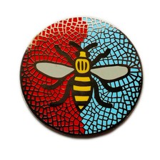 Manchester bee badge for sale  CLEATOR MOOR