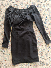 Abendkleid kurz schwarz gebraucht kaufen  Gersthofen
