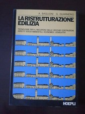 Ristrutturazione edilizia hoep usato  Avola