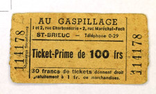 Ticket prime 100 d'occasion  Bruz