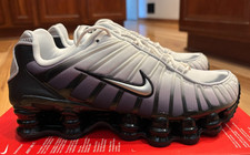Nike Feminino Shox TL Off Noir Prata Metálica IB7705 001 Tamanho 9.5 comprar usado  Enviando para Brazil