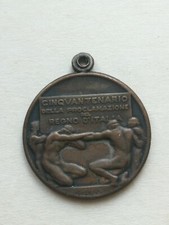 Medaglia cinquantenario procla usato  Roma