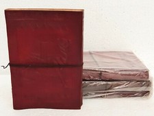 Camel pattern leather diary Leather blank page notebook 10 x 7 Inch Lot of 4 comprar usado  Enviando para Brazil
