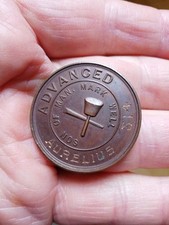 Vintage masonic penny for sale  BETCHWORTH