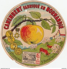 1515 etiquette camembert d'occasion  Épron