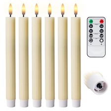 Caixa aberta 6 peças 10" velas LED com nervuras com temporizador remoto cores sortidas casamento comprar usado Caixa aberta 6 peças 10" velas LED com nervuras com temporizador remoto cores sortidas casamento comprar usado  Enviando para Brazil
