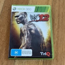 WWE 12 Microsoft Xbox 360 jogo com manual - frete grátis WWE 12 2k12 comprar usado  Enviando para Brazil