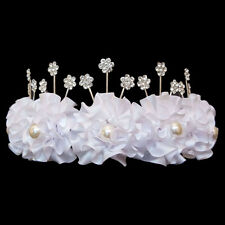 Diadème couronne fleurs d'occasion  Épinay-sur-Orge
