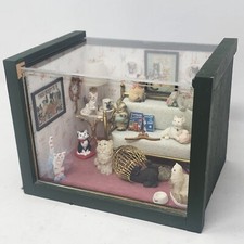 Cat victorian diorama for sale  Folsom