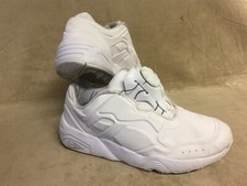 PUMA DISC 89 TOTAL WHITE LIMITED EDITION 39 us 7 SCARPE DONNA SNEAKERS USATO, usado comprar usado  Enviando para Brazil