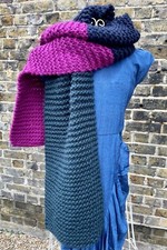 hand knitted wool scarf for sale hand knitted wool scarf for sale LONDON