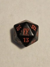 MTG - Final Fantasy - Pré-lançamento Spindown D20 Die - Vermelho e preto comprar usado  Enviando para Brazil