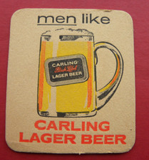 Carling beer mat for sale  LINCOLN