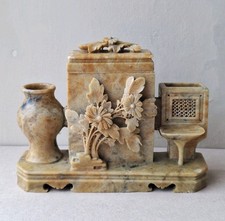 Chinese carved soapstone for sale  BRIGHTON