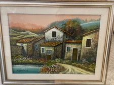 Quadro angelo manini usato  Roma