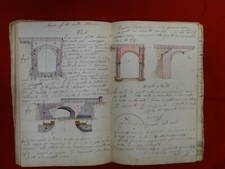 Manoscritto costruzione ponti usato  Villata