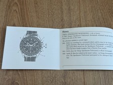 Manual de instruções OMEGA - Instruções de operação - Speedmaster Cal. 1861 1863 comprar usado  Enviando para Brazil