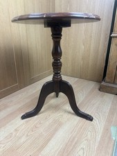 Tripod mahogany tilt for sale  DEWSBURY