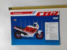 Honda CBR 1000 F 1987-88 depliant italiano moto originale brochure usato  Vimodrone