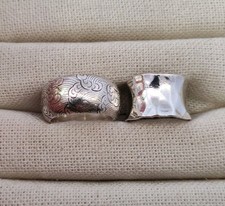 2 wide silver rings for sale 2 wide silver rings for sale Chapel Hill