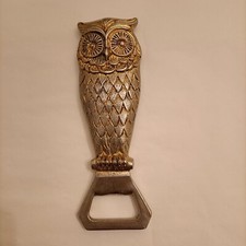 Apribottiglie gufo ottone usato  Melegnano