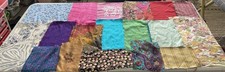Bundle reclaimed silk for sale  HARWICH