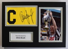 Chris brunt signed for sale  WARRINGTON