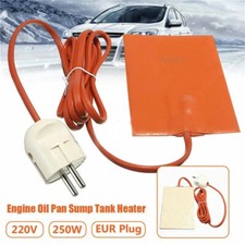 220V 250W Auto Motor Ölwanne Sumpf Tank Heizplatte EU Stecker Silikon Heizkissen comprar usado  Enviando para Brazil