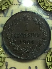 Centesimo 1904 variante usato  Galliate