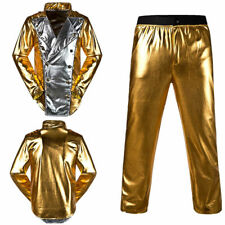 Jaqueta e calça masculina Michael Jackson World Tour History Golden Outfit, usado comprar usado  Enviando para Brazil