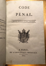 1810 code penal d'occasion  Coutances