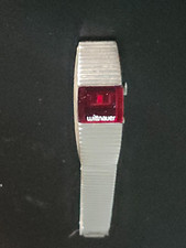 Raro relógio feminino Silvertone Wittnaur Polara LED de dois dígitos - Funciona #10002 comprar usado  Enviando para Brazil