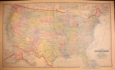 1893 map united for sale  Schertz